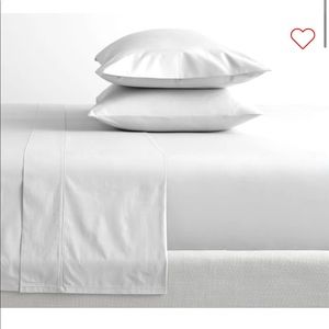 Pottery Barn 400-Thread-Count Organic Percale Sheet Set